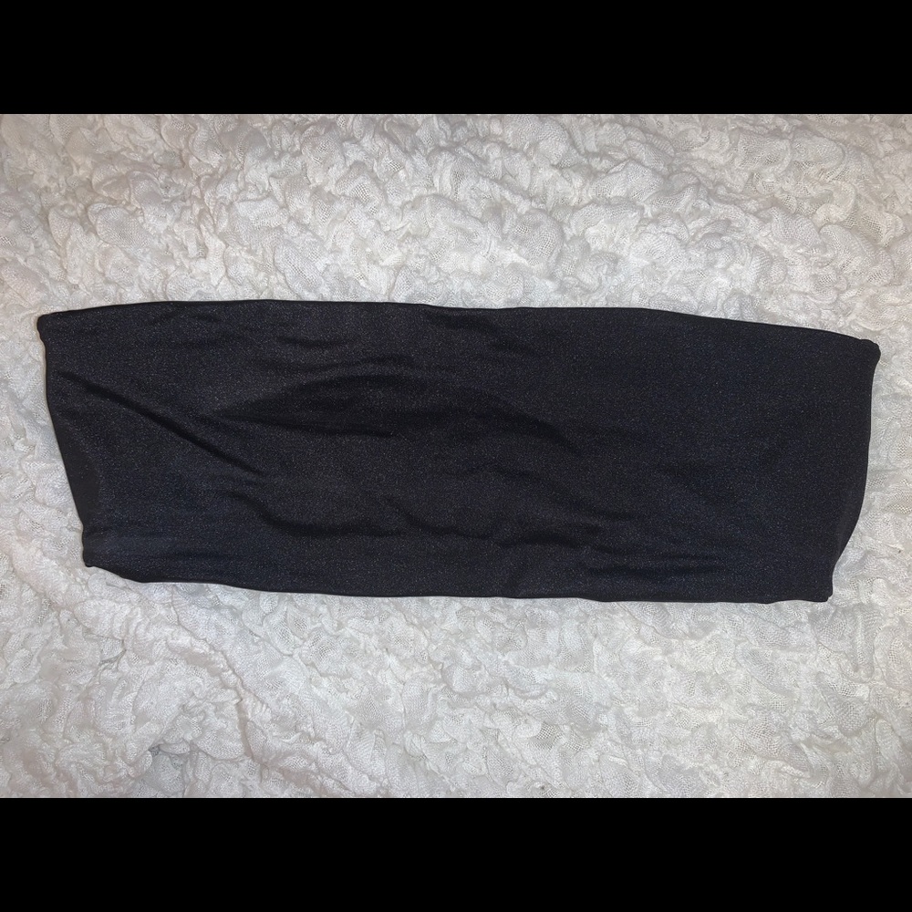 Pacsun Black Bandeau Bikini Top